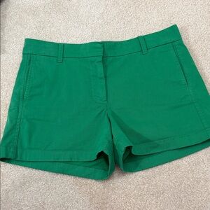 BNWT J Crew Green Women's Shorts Size 8